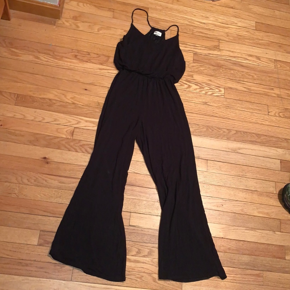 Black stretchy jumpsuit